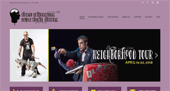 Desktop Screenshot of chicagopuppetfest.org